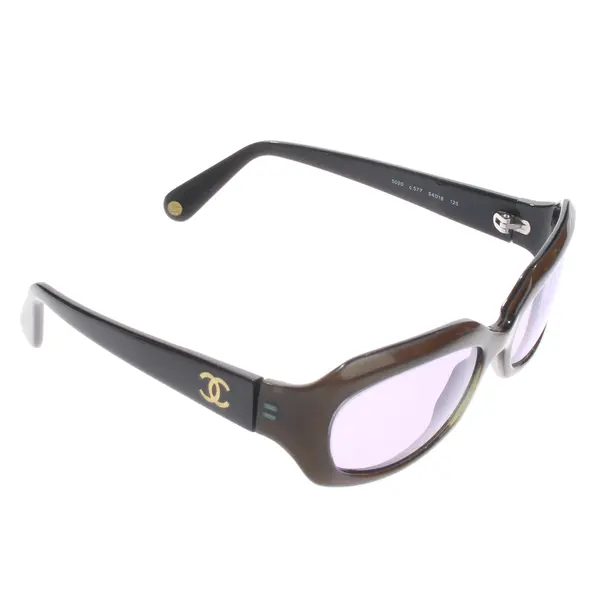 Occhiali da sole, in Marrone, Plastica, Chanel