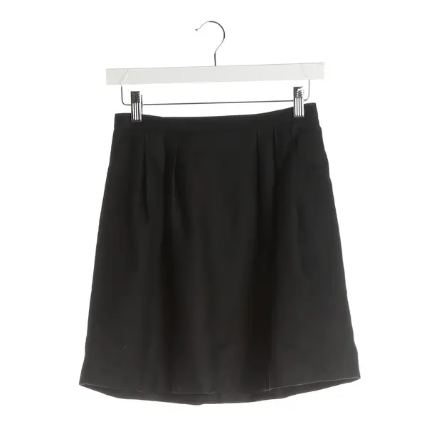 Rock, in Schwarz, Baumwolle, Miu Miu