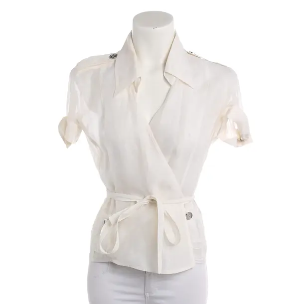 Bluse, in Cream, Baumwolle, Burberry