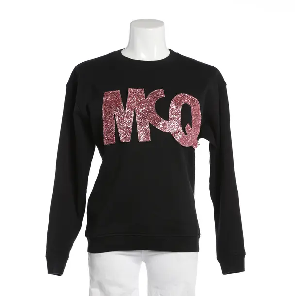 Sweatshirt, in Black, Cotton, Alexander McQueen