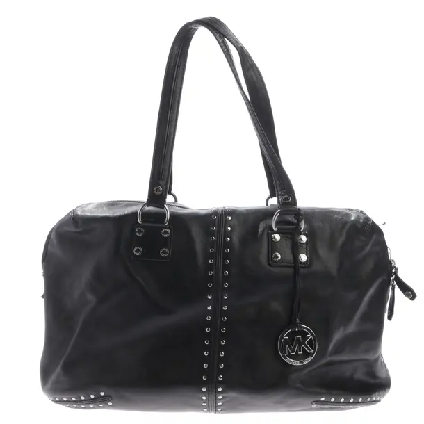 Schultertasche, in Schwarz, Leder, Michael Kors