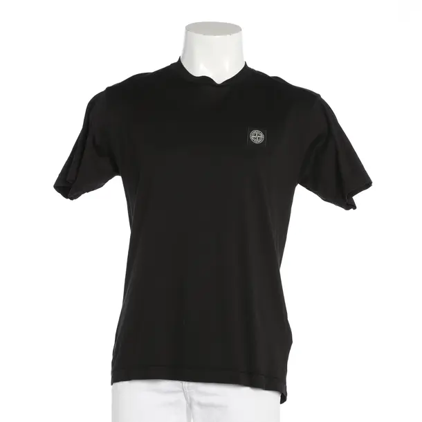 T-Shirt, in Schwarz, Baumwolle, Stone Island