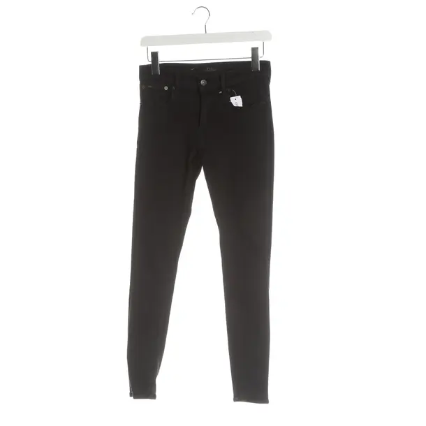 Pantaloni, in Nero, Viscosa, Ralph Lauren Etichetta Nera