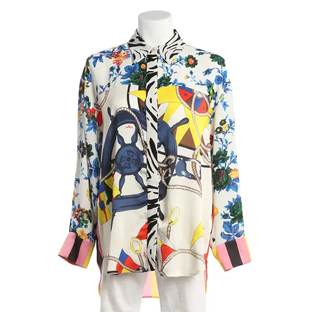 Bluse, in Mehrfarbig, Polyester, MSGM