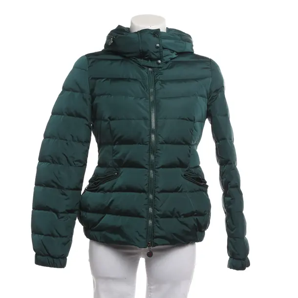 Daunenjacke, in Dunkelgrün, Polyamid, Moncler