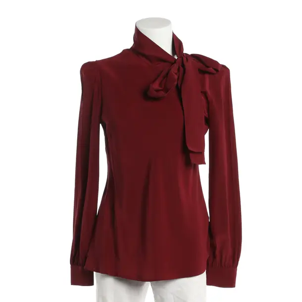Bluse, in Bordeaux, Seide, Red Valentino