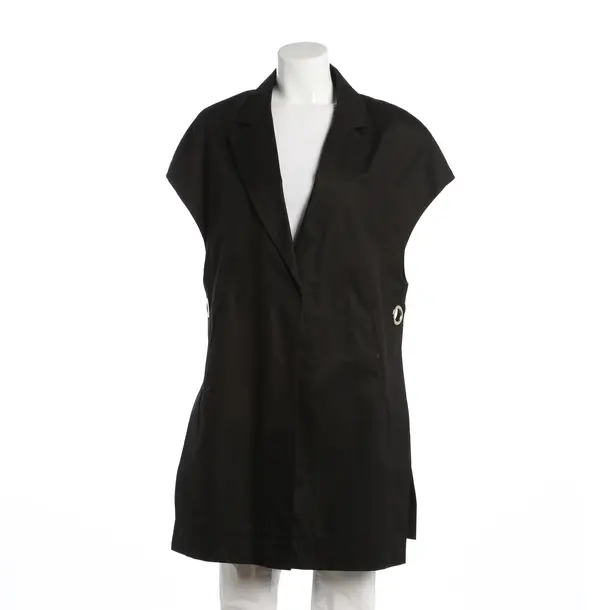Vest, in Black, Cotton, Herno