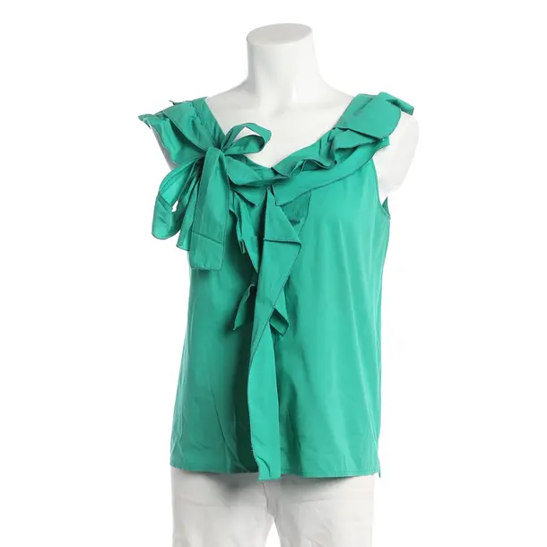 Top, in Green, Cotton, Max Mara