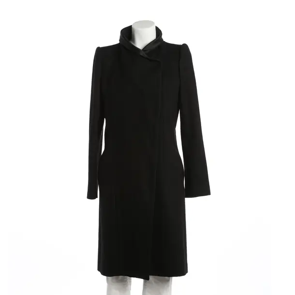 Cappotto mezza stagione, in Nero, Lana, Solo Cavalli