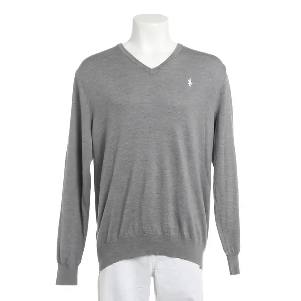 Pullover, in Grau, Baumwolle, Polo Ralph Lauren