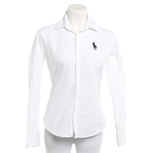 Bluse, in Weiß, Baumwolle, Polo Ralph Lauren