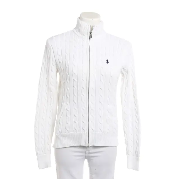Cardigan, in White, Cotton, Polo Ralph Lauren