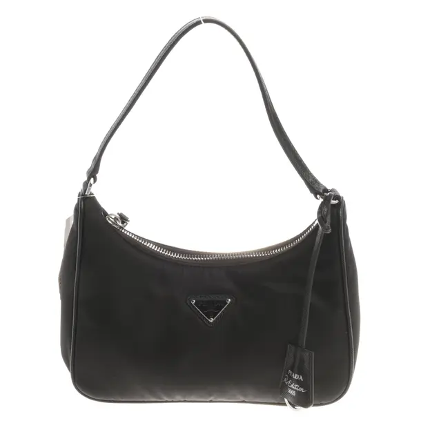 Handbag, in Black, Polyamide, Prada
