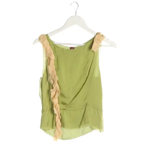 Top, in Grün, Seide, Dondup