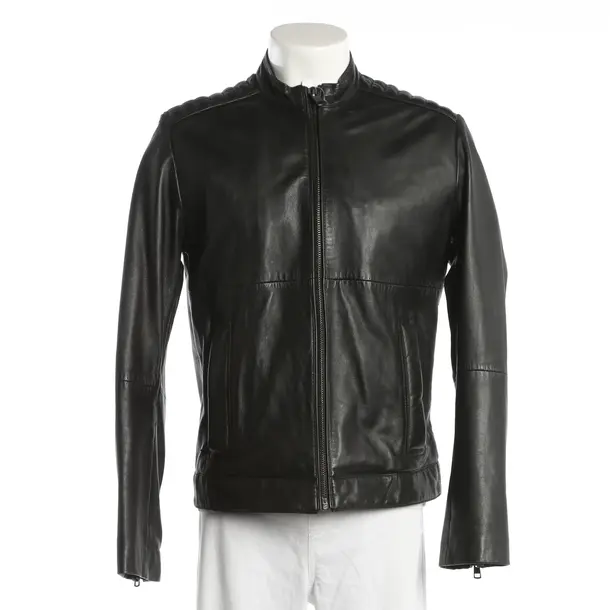 Giacca in pelle, in Nero, Pelle, Calvin Klein