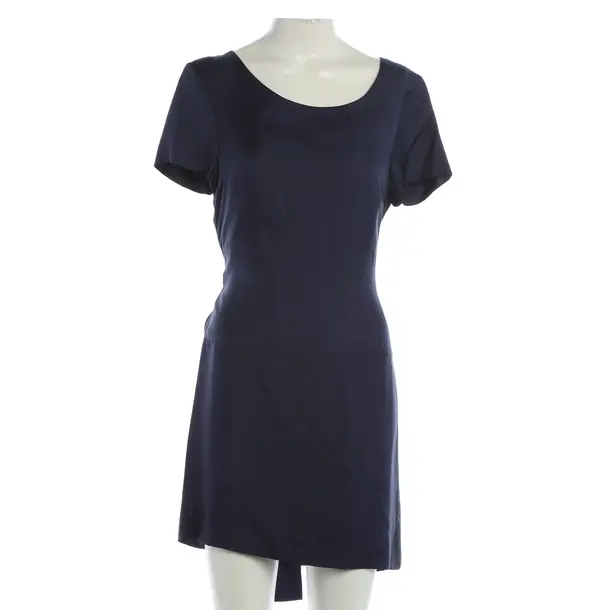 Kleid, in Navy, Seide, Prada