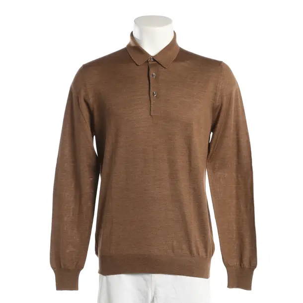 Pullover, in Hellbraun, Wolle, Gran Sasso