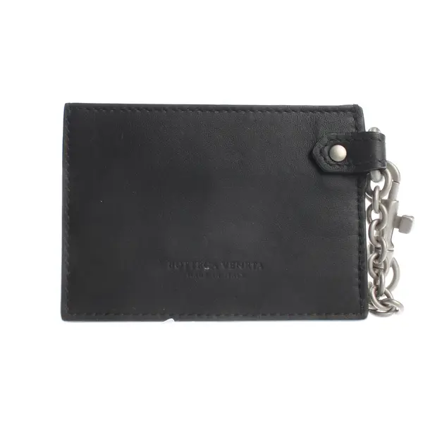 Kartenetui, in Schwarz, Leder, Bottega Veneta