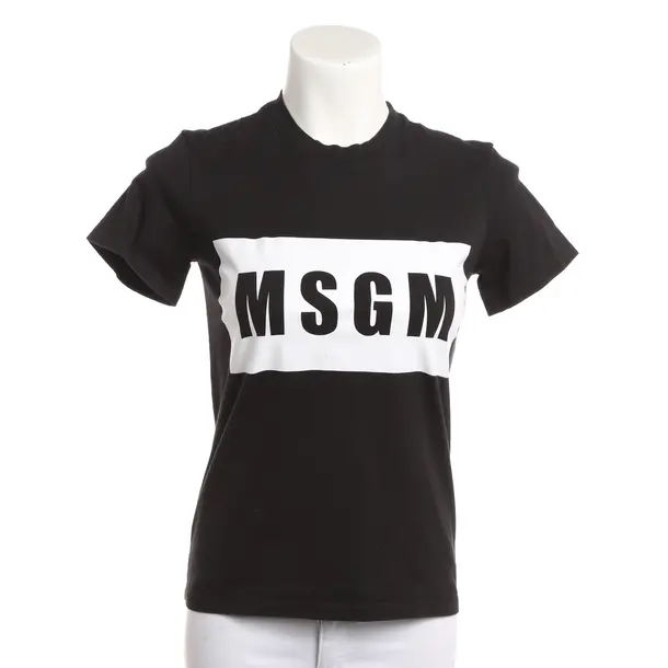Shirt, in Black, Cotton, MSGM