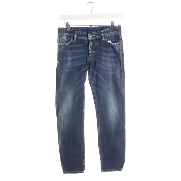 Jeans Slim Fit, in Navy, Baumwolle, Dsquared