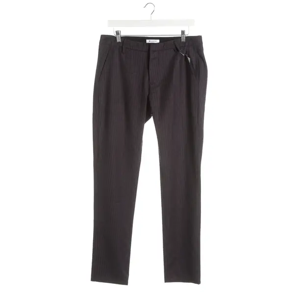 Pants, in Dark Purple, Wool, Dondup