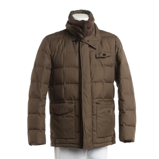 Winter Jacket, in Light Brown, Polyester, Fay
