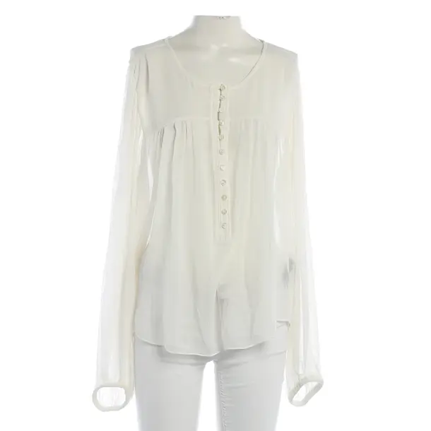 Blouse, in Cream, Silk, Isabel Marant