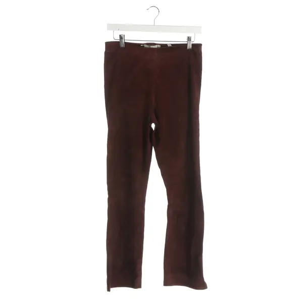 Leggings, in Bordeaux, Leder, Vince