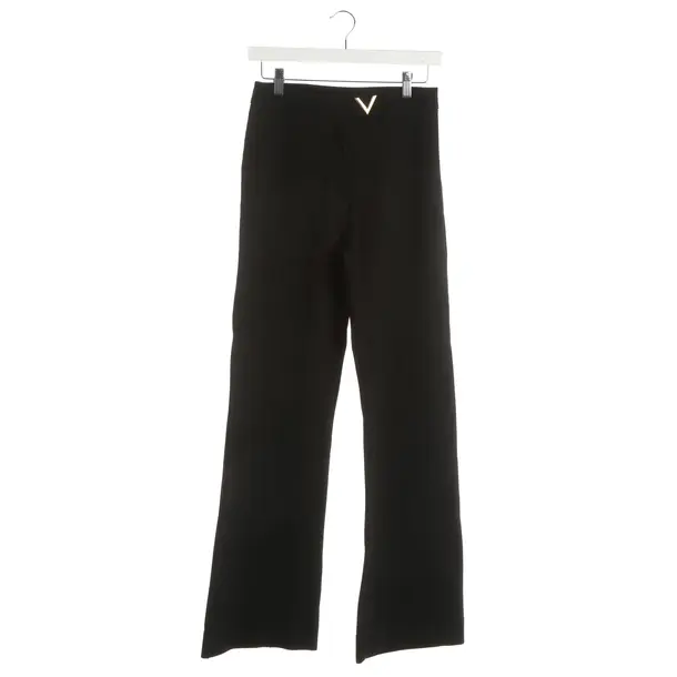 Pants, in Black, Viscose, Valentino