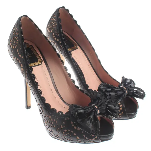 Peep Toes, in Black, Dior