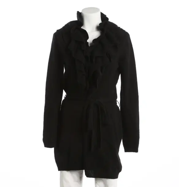 Strickjacke, in Schwarz, Wolle, Moschino