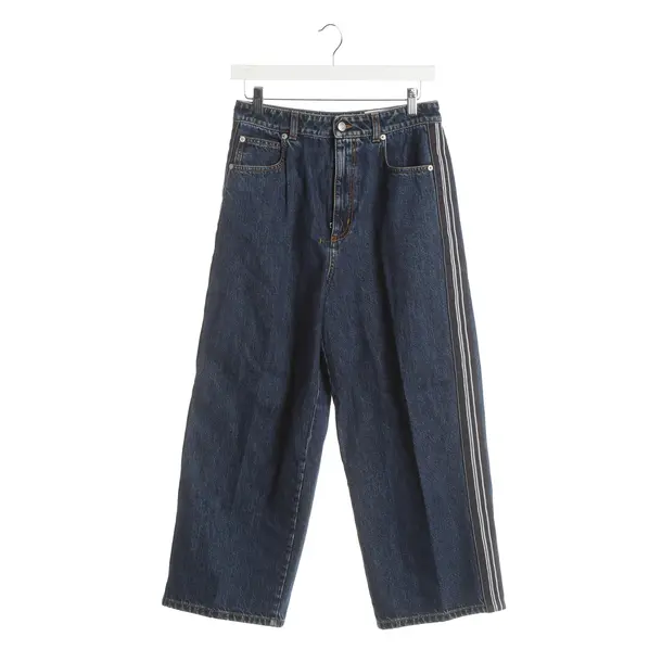 Jeans straight fit, in Blu, Cotone, Alexander McQueen