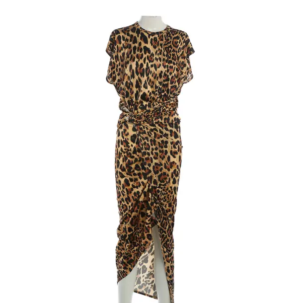 Dress, in Light Brown, Viscose, Paco Rabanne