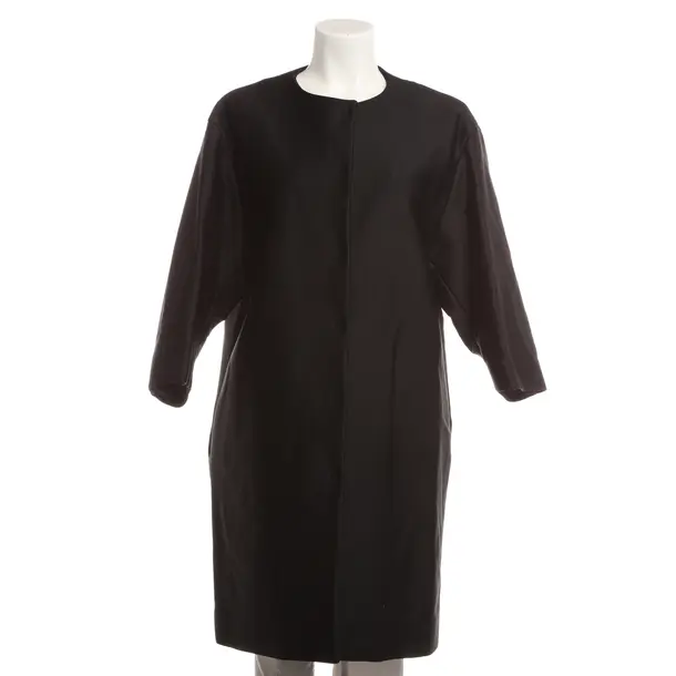 Mid-Season Coat, in Black, Polyimide, Moschino