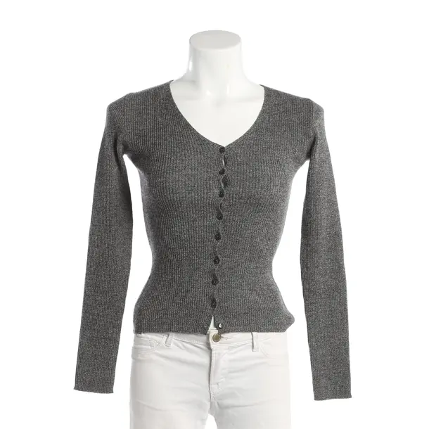 Strickjacke, in Grau, Wolle, Dolce & Gabbana