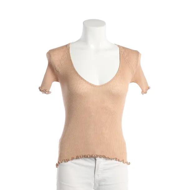 Shirt, in Peach, Wool, Joseph