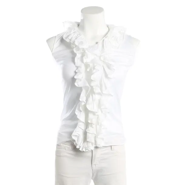 Top, in White, Cotton, Ralph Lauren Purple Label