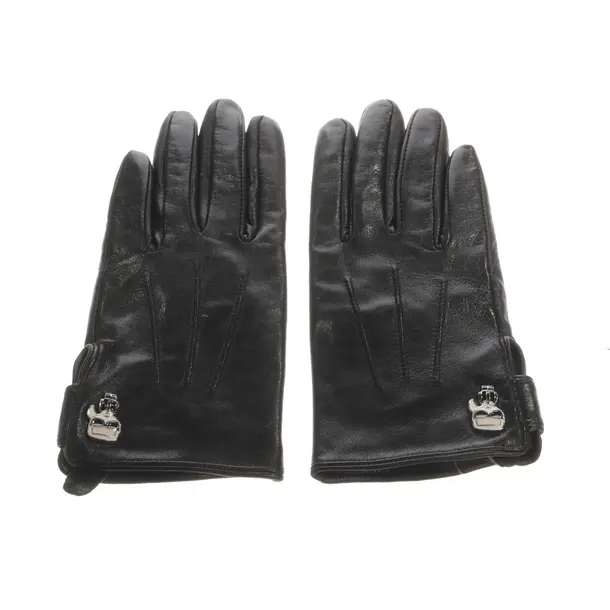 Lederhandschuhe, in Schwarz, Leder, Karl Lagerfeld
