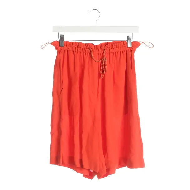 Bermuda Shorts, in Dark Orange, Viscose, Forte_Forte