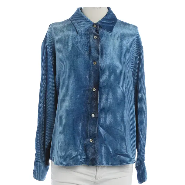 Blouse, in Blue, Viscose, Forte_Forte