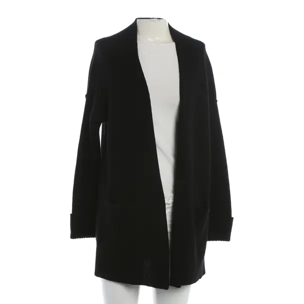 Cardigan, in Black, Cashmere, Forte_Forte
