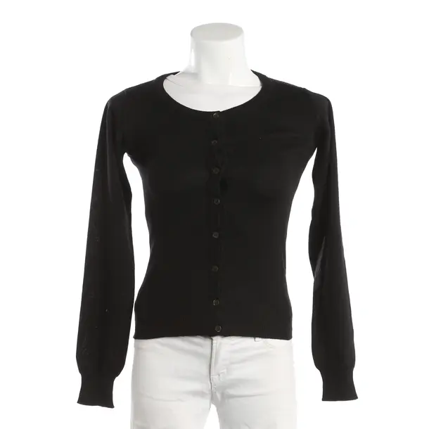 Strickjacke, in Schwarz, Wolle, Miu Miu