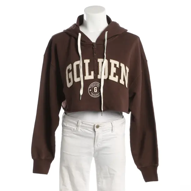 Hoodie, in Braun, Baumwolle, Golden Goose