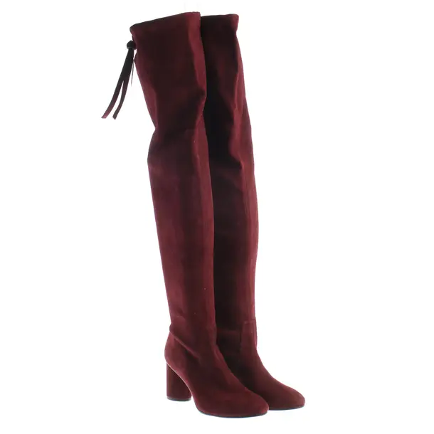 Over-The-Knee Boots, in Bordeaux, Stuart Weitzman