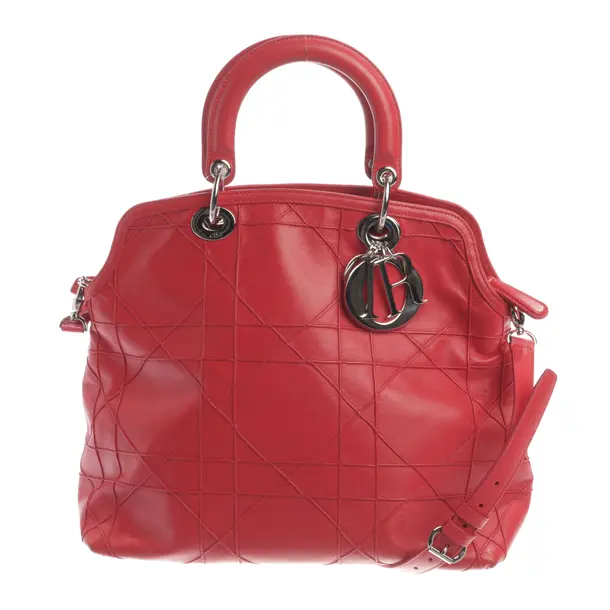 Borsetta, in Rosso, Pelle, Dior