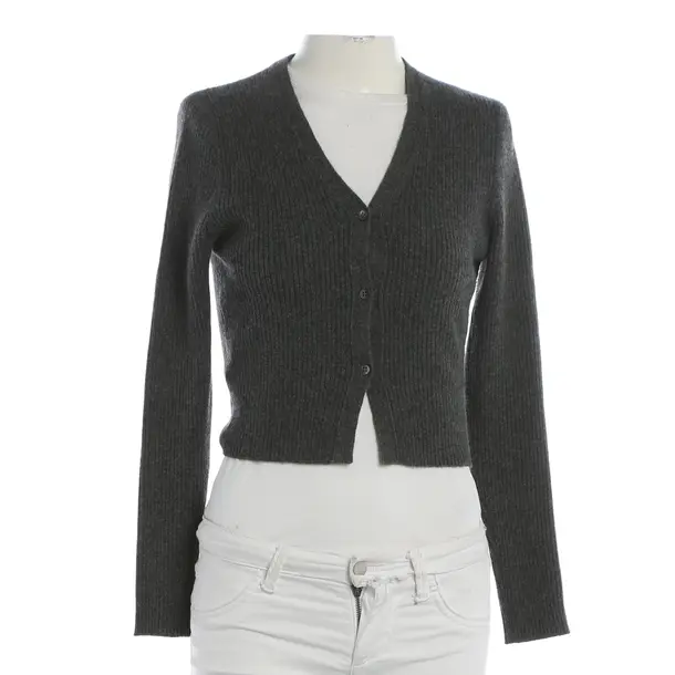 Cardigan, in Gray, Cashmere, Brunello Cucinelli