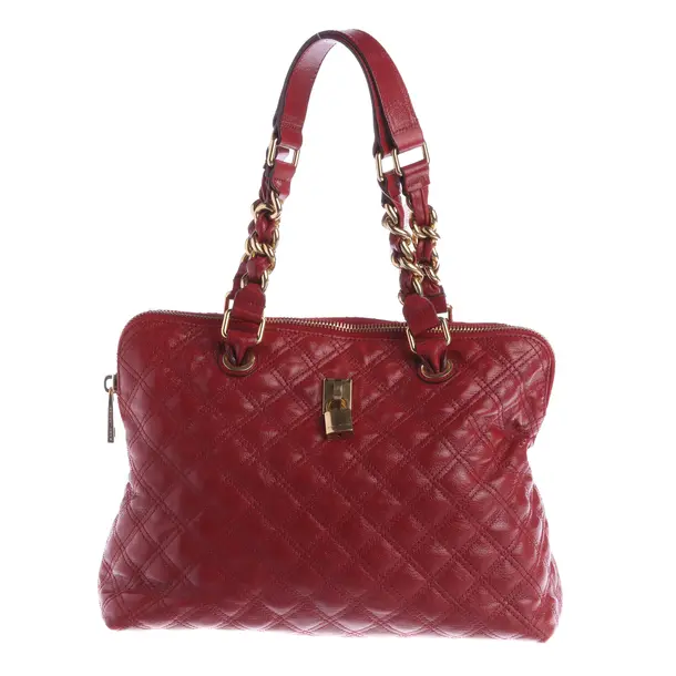 Schultertasche, in Rot, Leder, Marc Jacobs