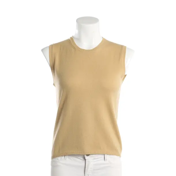 Pullunder, in Hellbraun, Baumwolle, Prada