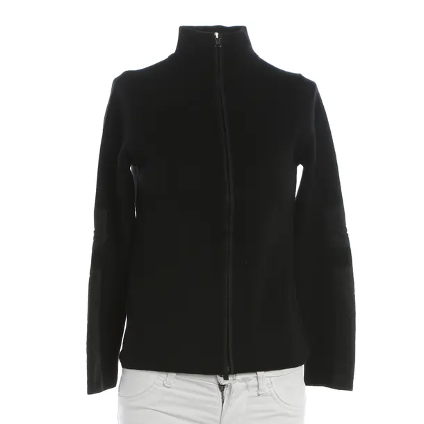 Sweatjacke, in Schwarz, Wolle, Prada Linea Rossa