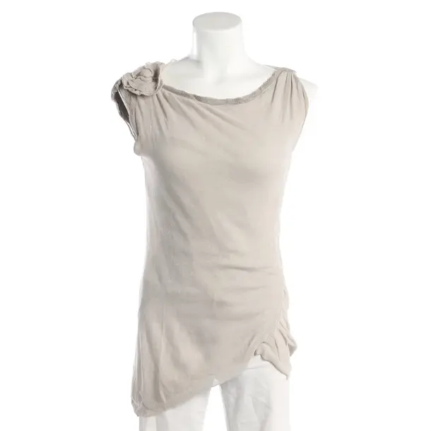 Top, in Light Gray, Cotton, Ermanno Scervino